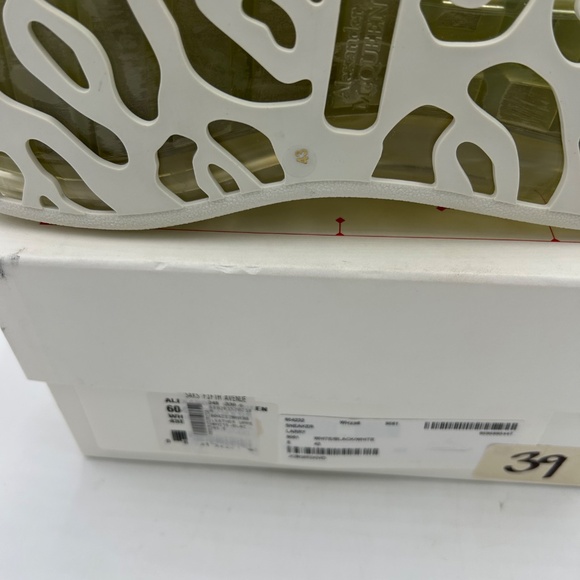 Men’s Alexander, McQueen clear sole chunky sneakers size 43 made in Italy - Picture 8 of 14